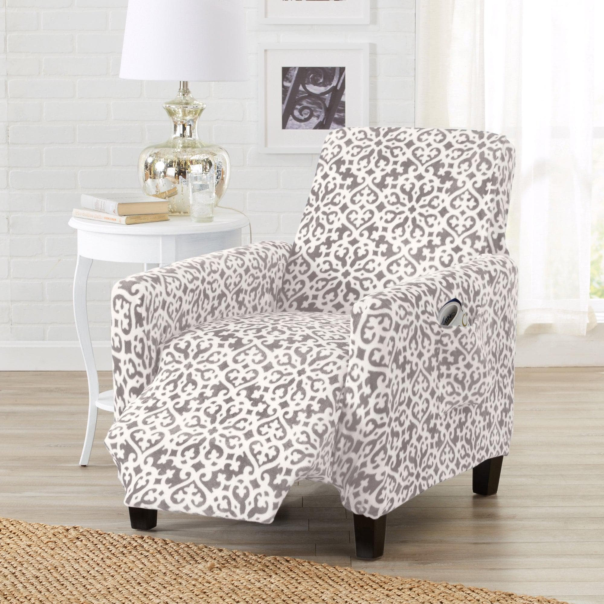Velvet Stretch Slipcover - Gale Collection - Boske.store