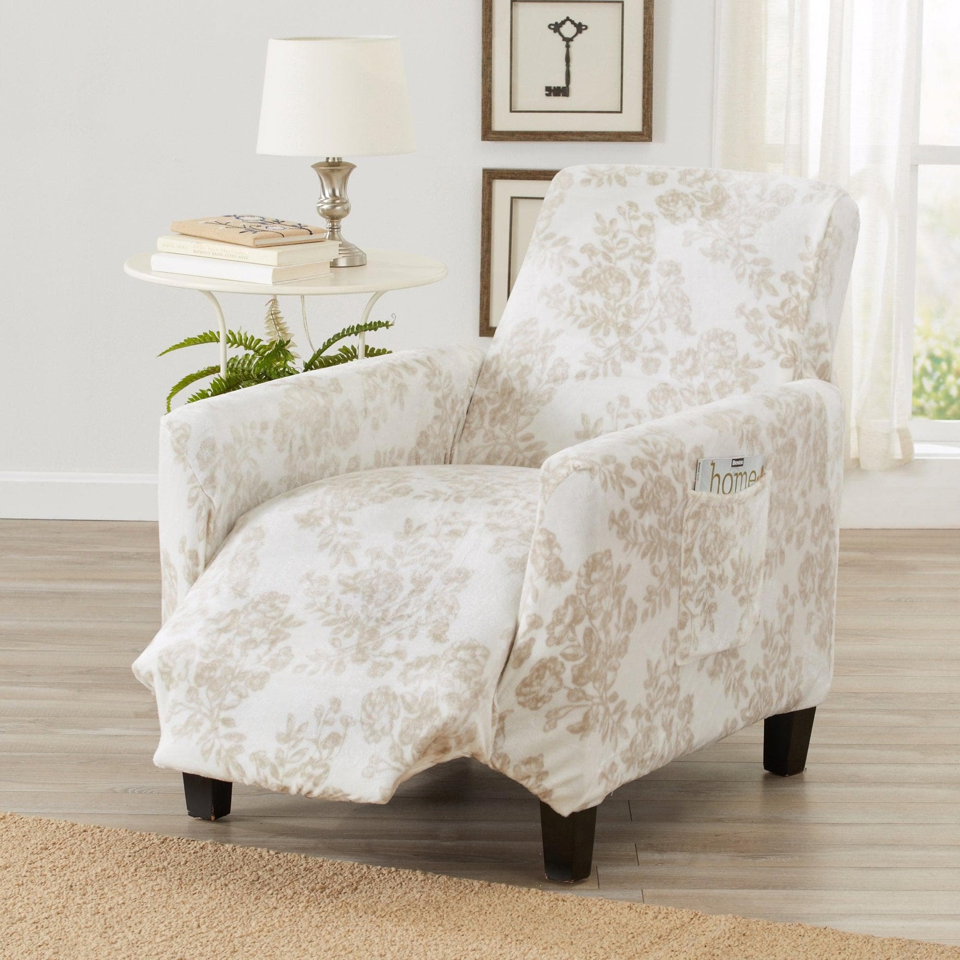 Velvet Stretch Slipcover - Gale Collection - Boske.store