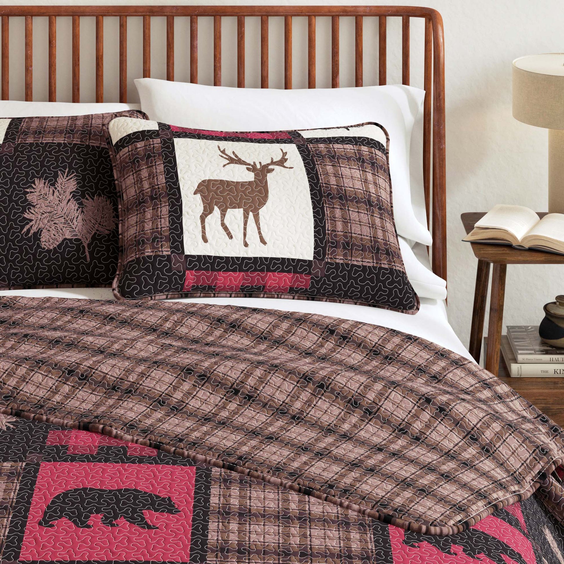 3 - Piece Lodge Quilt - Stonehurst Collection - Boske.store