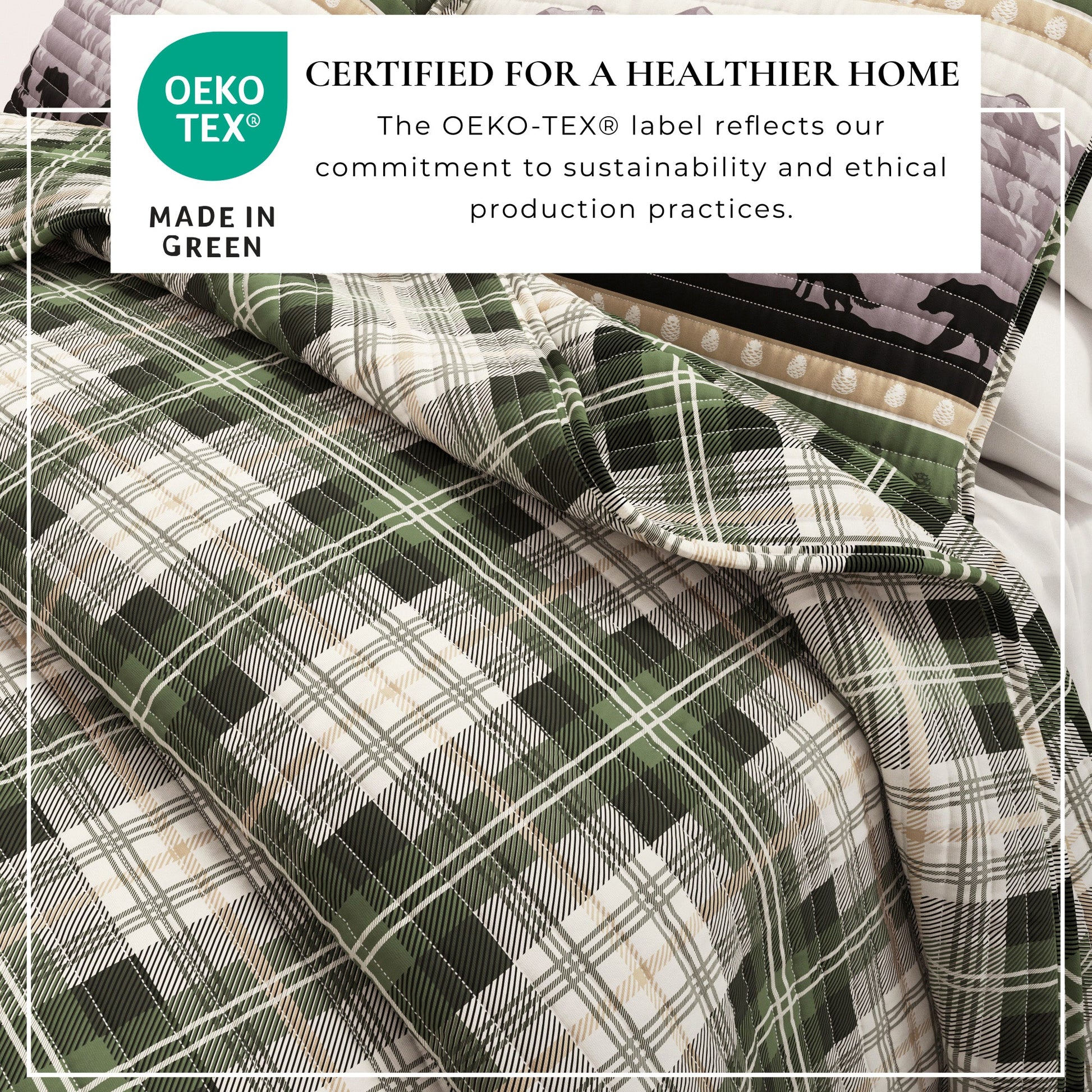 3 - Piece Lodge Quilt - Salt Creek Collection - Boske.store
